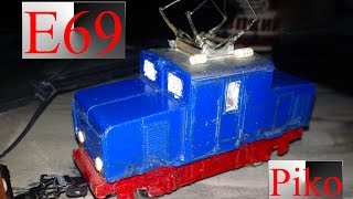 Очистка и мойка старого локомотива Piko E69 / E69 Old Piko Model Train Locomotive Cleaning