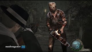 Resident Evil 4 LEON VS MEGA DOCTOR SALVADOR