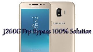 J260G Frp Bypass 100% Solution !! 2019