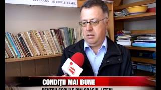 Condiţii mai bune în şcolile din oraşul Liteni