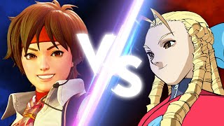 Street Fighter fan animation - Sakura vs Karin