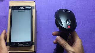 Unboxing Barcode Scanner dan Cara Konek bluetooth ke Android
