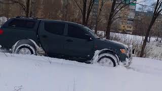 ШИНЫ NEXEN WINGUARD SPIKE 
В снегу