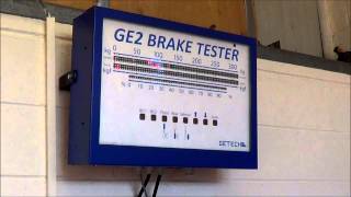motorcycle brake tester | class 1 and 2 brake rollers