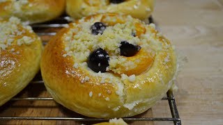 БУЛОЧКИ с Фруктами, Ягодами и Посыпкой |  Buns with fruits and berries