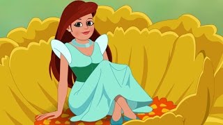 ?Thumbelina Full Movie | Fairy Tales For Children | Telugu Kathalu | Animated Cartoons For Kids |