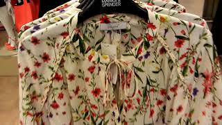 MARKS&SPENSER ВЕСЕННЯЯ КОЛЛЕКЦИЯ МНОГО ПЛАТЬЕВ И КРАСИВЫЙ ЯРКИЙ ПИДЖАК)