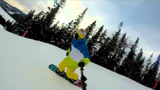 Snowboarding 2015 Åre Sweden (GoPro)