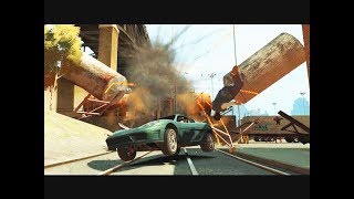 GTA 4 - Трюки, Аварии и Приколы! [#22]