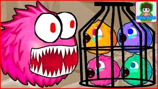 Frizzle Fraz игра про красного шарика Red ball от фаника .для детей.
