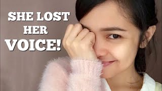 My wife lost her voice!
