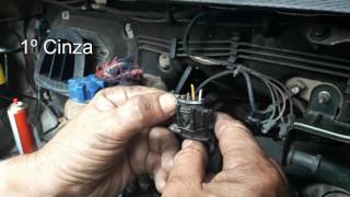 Renault Master 2.5 dci 120 sem força-Sequencia de fios sensor map
