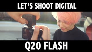 Flash Q20 + Ricoh GR