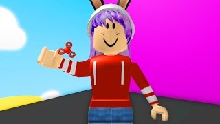 ESCAPE YOUR CHORES & PLAY WITH A FIDGET SPINNER IN ROBLOX! | RADIOJH GAMES