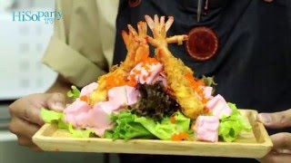Gourmet it Yourself :: Volano สลัดกุ้งภูเขาไฟ By เชฟธงชัย แซ่ฉั่ว
