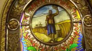 Moscow metro : Novoslobodskaya Новослободская