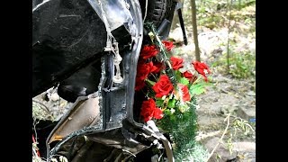 В Крыму на "дороге смерти" между Белогорском и Приветным с обрыва упал Jeep: трое погибших