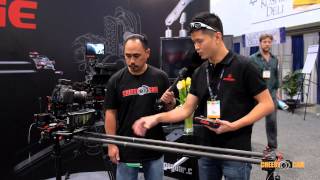 NAB2014: iFootage Mototrized Pan Tilt Programmable Head for Shark Video Slider
