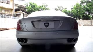 Maserati Quattroporte IPE Innotech Exhaust Installed