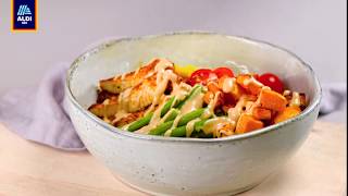 Rezept für eine leckere Quinoa-Bowl mit Hähnchen | ALDI SÜD