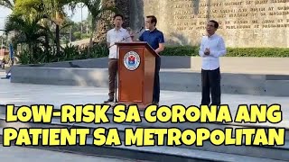 Mayor ISKO talks about Metropolitan patient
