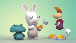 Мультик Бешеные кролики.  Rayman UNICEF.