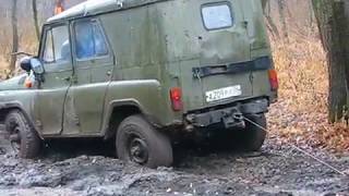 Лебедка Т-МАХ 6500 на УАЗ