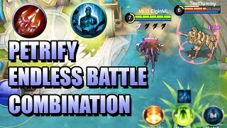ENDLESS BATTLE AND PETRIFY COMBINATION ? WHO CAN USE THIS?