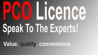 PCO Licence | Medical Package