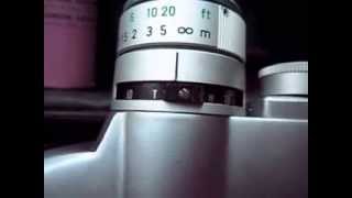 60s Cannon 8 EEE Motor zoom cine camera demo
