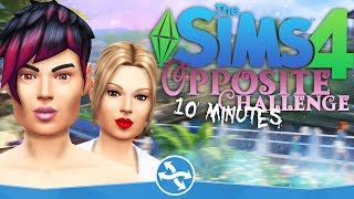 The Sims 4 PL | 10 Minutes + Opposite CAS Challenge w/ Tula || Robimy Dodę