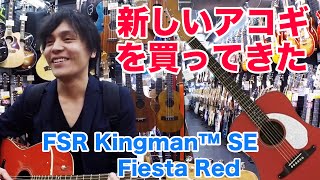 Fenderのアコギを買った Fender Acoustics Kingman