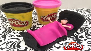 ألعاب صلصال - سرير من الصلصال أميرات الدزني -  PlayDoh Bed