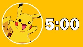 5 Minute Radial Timer - Pikachu Pokemon Edition!