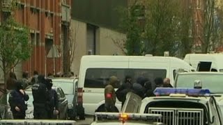 Police raid underway in Belgium