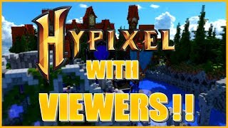 ?HYPIXEL MINECRAFT LIVE!! ~PUBLIC PARTY!!~ (Road to 3400!!)