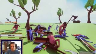 Прохождение Totally Accurate Battle Simulator. Можно скачать бесплатно. T.A.B.S. Симулятор дебилов!