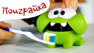 ?Ам Ням? и Мистер Зубастик - лечим зубы - играем в пластилин Плей до, Play Doh- Поиграйка с Катей