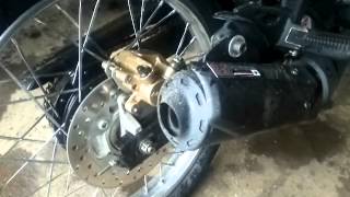 Garage Phương móc pô Exciter cắt ngắn