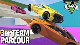 NEUHEIT: 3er TEAM PARCOUR (GEHT NUR ZU DRITT!!!) (GTA 5 Online)