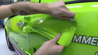 Chitown Car Wraps 2015 Green Vehicle Wrap Demo
