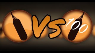 Shadow Fight 2 mod - PUNCHING BAG VS 100 PUNCHING BAG
