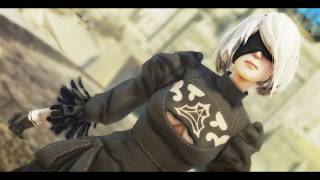 【MMD】　イニシエノウタ　2B　 【NieR:Automata】
