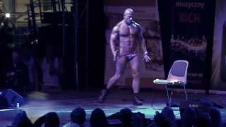 Polish champion in erotic dance , Chippendales Andy , Best male stripper