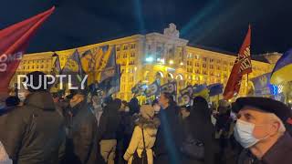 Ukraine: Hundreds rally against Zelenskyy govt in Kiev