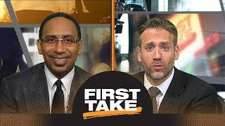 Max gets fired up over question on LeBron James' regular season performance | First Take | ESPN