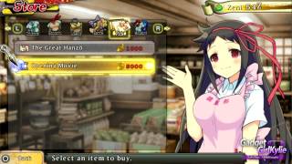Senran Kagura Shinovi Versus PS VITA - Options + Game Features Quick Look