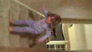 falling down stairs