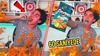 60 SANİYEDE DORİTOS RİSK 3.0 BİTİRMEK !! (ÖLÜRYODUM)