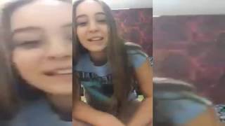 LIVESTREAM, Young woman dancing twerk , 亮点少女直播